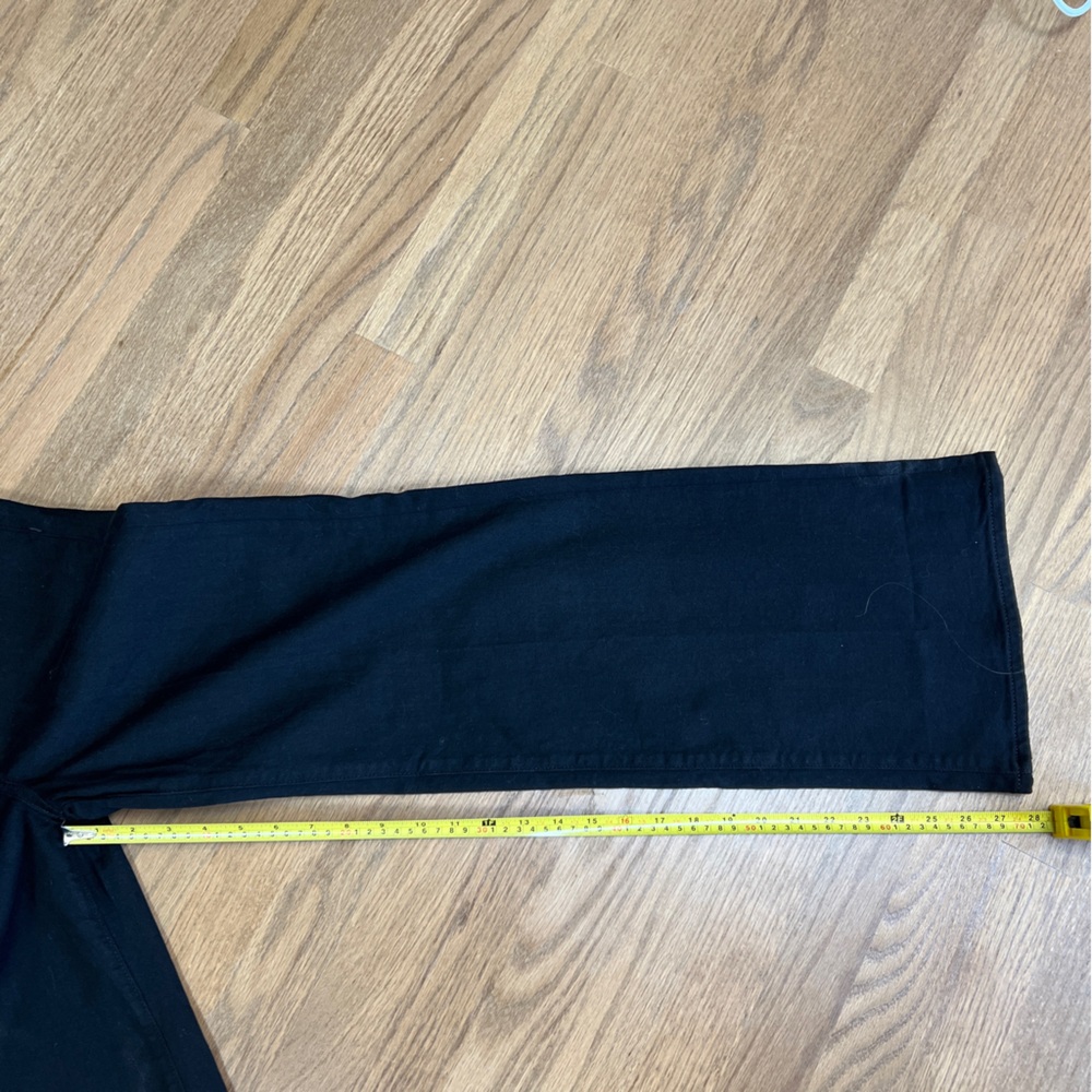 J. Crew Black High-Rise Wide Leg Jeans Sz 24P - Picture 13 of 14